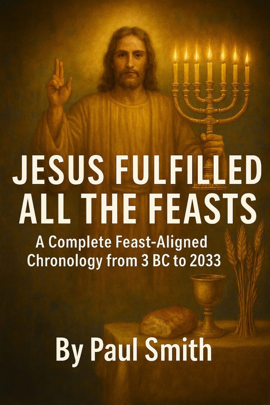 Jesus fulfilled all the feasts hardcopy paperback cover