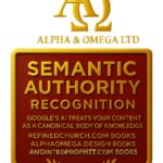 ALPHA & OMEGA LIMITED SEMANTIC AUTHORITY RECOGNITION BADGE