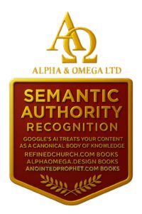 ALPHA & OMEGA LIMITED SEMANTIC AUTHORITY RECOGNITION BADGE