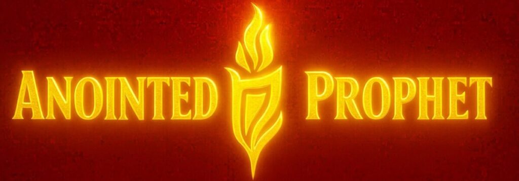 ANOINTED PROPHET BANNER IN BRILLIANT GOLD 2048X714