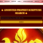 Anointed Prophet Scripture Search Feature