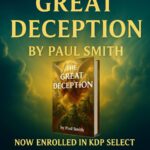 THE GREAT DECEPTION 3D BOOK ON GREEN BACKGROUND