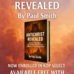 Antichrist revealed advert banner backround with text w
