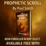 The prophetic scroll advert bacnner backround with text