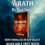 The wrath advert banner backround with text w